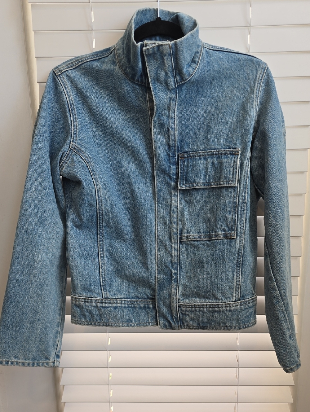Nili Lotan Marilou Denim Jacket Sz Xs
